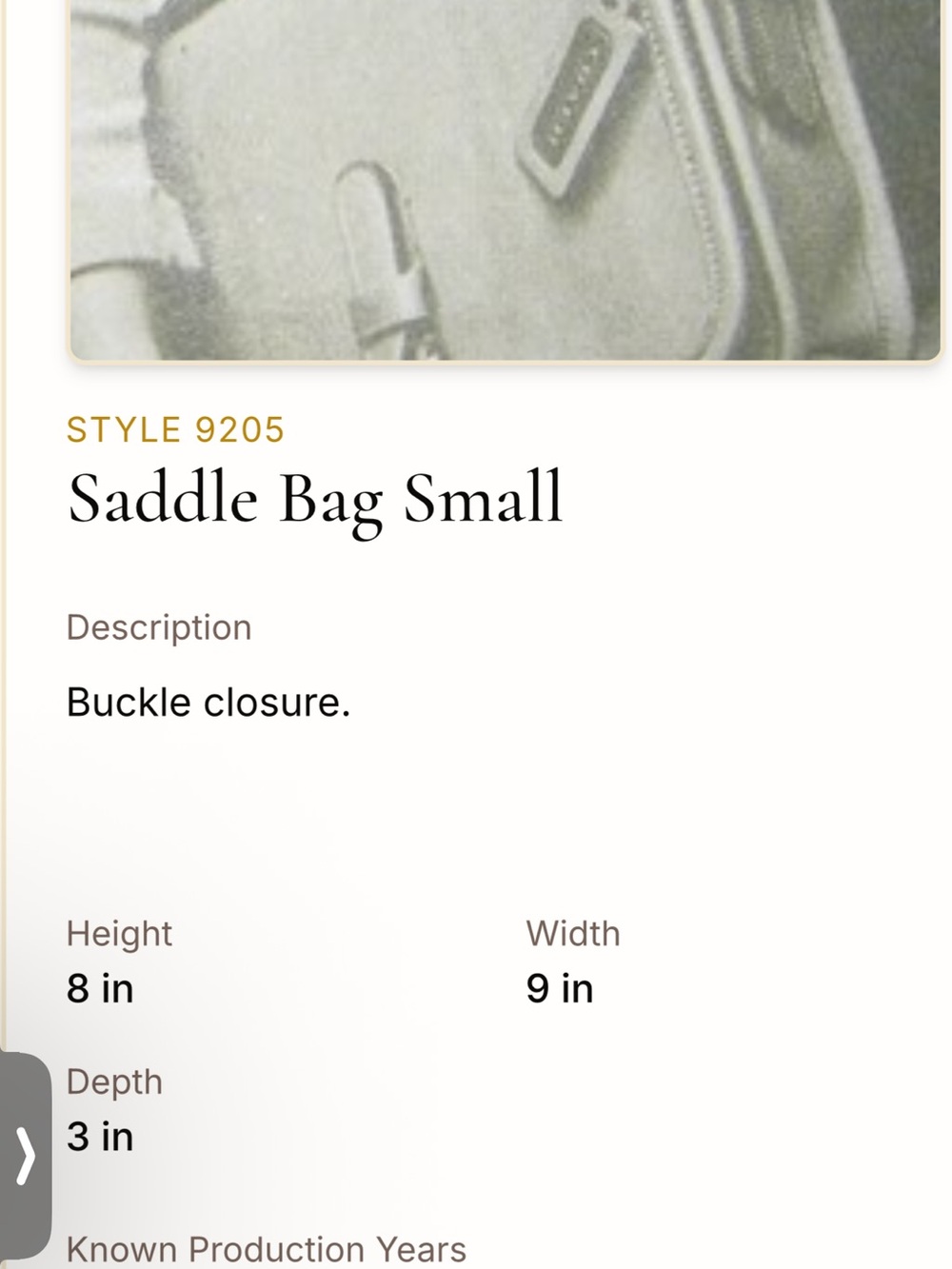 Coach Vintage 70’s Small Saddle Bag - Picture 9 of 10